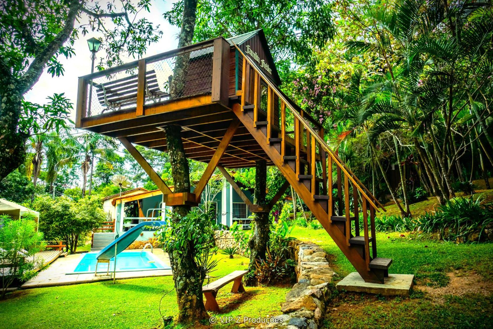 Chacara Atibaia Com Casa Na Arvore מראה חיצוני תמונה